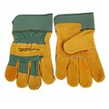 Forney Lined Premium Cowhide Leather Palm Work Gloves Menfts XL 53190